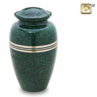 Classic Speckled Emerald Urn