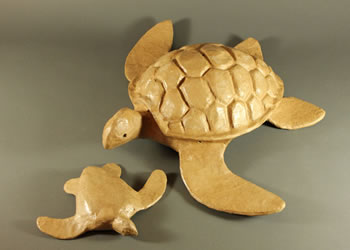 Biodegradable Paper Turtles